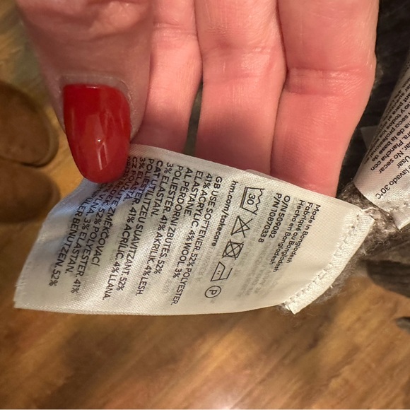 H & M duster sweater NWT - Picture 5 of 5